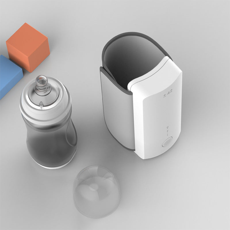 GBTW Home Outing Portable USB Charging Wireless Night Milk Warming Milk Thermostat Heating Milk Bottle Insulation Cover