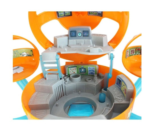 Small Submarine Column Toy Octopus Fort Ship