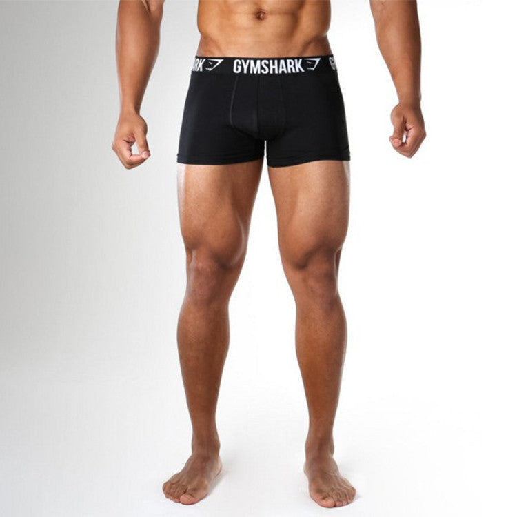 Sport elastic breathable boxer shorts