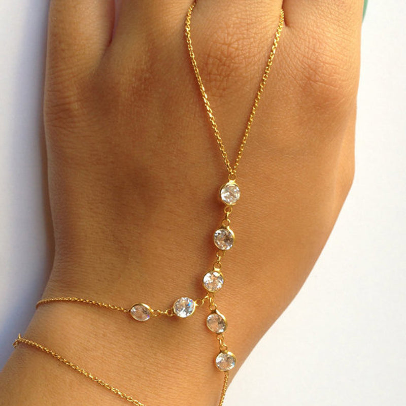 Women's Fashion Creative Accessories With Finger Bracelet