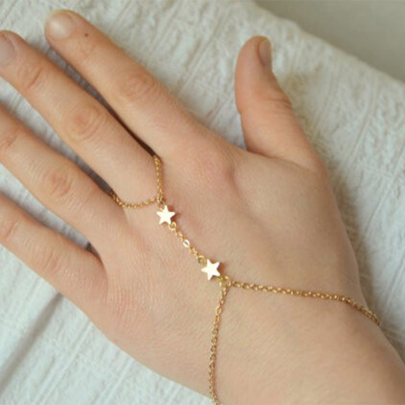 Women's Fashion Creative Accessories With Finger Bracelet