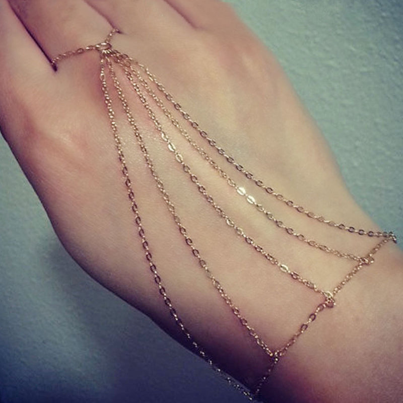 Women's Fashion Creative Accessories With Finger Bracelet